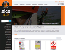 Tablet Screenshot of akaisguvenlik.com